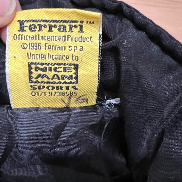 Authentic vintage 1996 Ferrari kids jacket Michael Schumacher - Picture 6 of 6